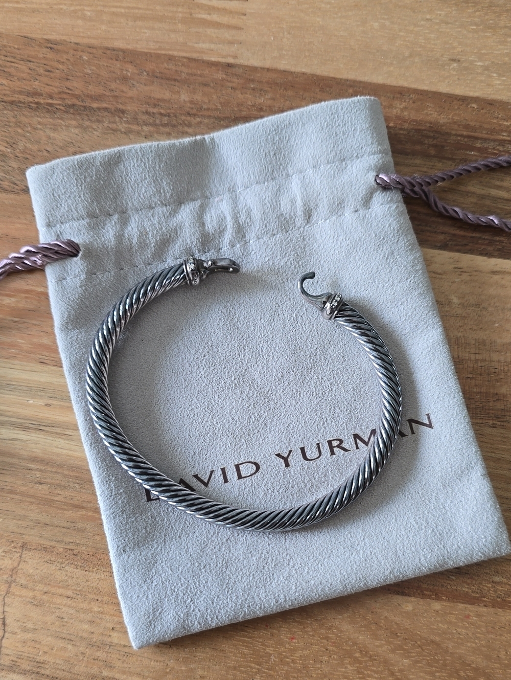 david yurman cable bracelete, worn just a few times